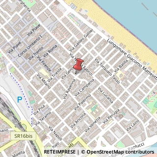 Mappa Via Ravenna, 85, 65122 Pescara, Pescara (Abruzzo)