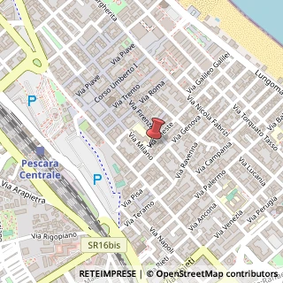 Mappa Via Trieste, 30, 65122 Pescara, Pescara (Abruzzo)