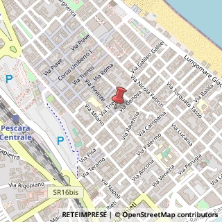 Mappa Via Firenze, 10, 65122 Pescara, Pescara (Abruzzo)