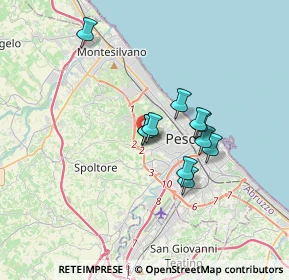 Mappa Via Campo Felice, 65125 Pescara PE, Italia (2.65182)