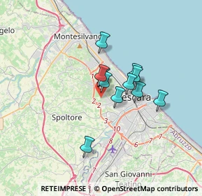 Mappa Via Campo Felice, 65125 Pescara PE, Italia (2.42909)