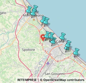 Mappa Via Campo Felice, 65125 Pescara PE, Italia (3.75667)