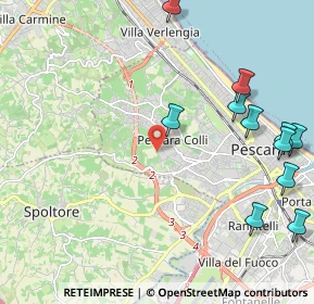 Mappa Via Campo Felice, 65125 Pescara PE, Italia (2.85818)