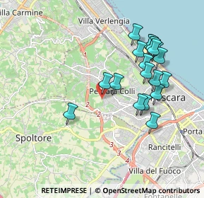 Mappa Via Campo Felice, 65125 Pescara PE, Italia (1.9815)