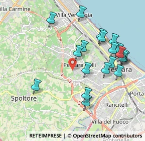Mappa Via Campo Felice, 65125 Pescara PE, Italia (2.152)