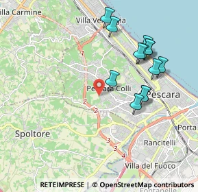 Mappa Via Campo Felice, 65125 Pescara PE, Italia (2.05154)
