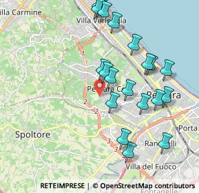 Mappa Via Campo Felice, 65125 Pescara PE, Italia (2.164)
