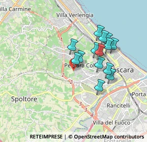 Mappa Via Campo Felice, 65125 Pescara PE, Italia (1.54786)