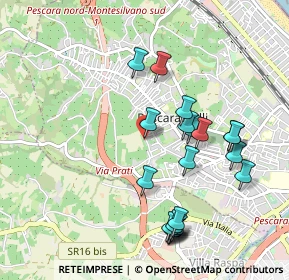 Mappa Via Campo Felice, 65125 Pescara PE, Italia (1.0695)