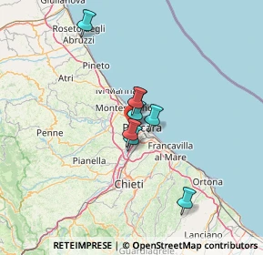 Mappa Via Campo Felice, 65125 Pescara PE, Italia (17.52364)