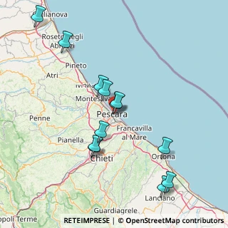Mappa Via Nicola Fabrizi, 65100 Pescara PE, Italia (16.58)