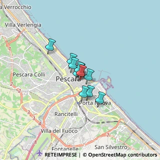 Mappa Via Dante Alighieri, 65121 Pescara PE, Italia (0.85)