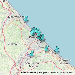 Mappa Via Dante Alighieri, 65121 Pescara PE, Italia (2.40667)