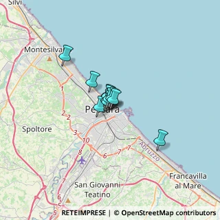 Mappa Via Nicola Fabrizi, 65100 Pescara PE, Italia (1.48364)