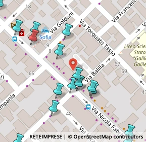 Mappa Via Balilla, 65122 Pescara PE, Italia (0.096)