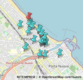 Mappa Via Balilla, 65122 Pescara PE, Italia (0.6295)