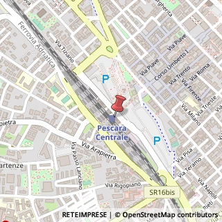 Mappa Via Enzo Ferrari, 1, 65124 Pescara, Pescara (Abruzzo)