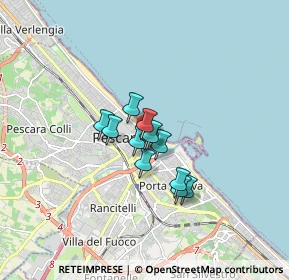 Mappa Via Balilla, 65121 Pescara PE, Italia (1.0175)