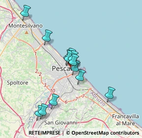 Mappa Via T. Tasso, 65121 Pescara PE, Italia (3.20923)