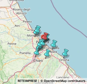 Mappa Via T. Tasso, 65121 Pescara PE, Italia (7.54462)