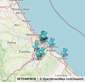 Mappa Via T. Tasso, 65121 Pescara PE, Italia (7.62273)