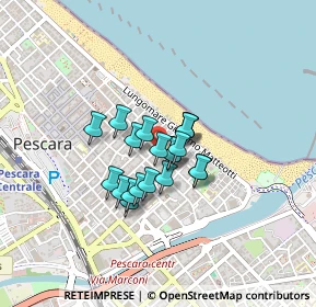 Mappa Via T. Tasso, 65121 Pescara PE, Italia (0.2705)