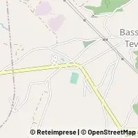 Mapa Bassano in Teverina