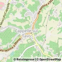 মানচিত্র Cappelle sul Tavo