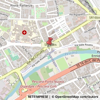 Mappa Piazza Luigi Pierangeli, 31, 65124 Pescara, Pescara (Abruzzo)