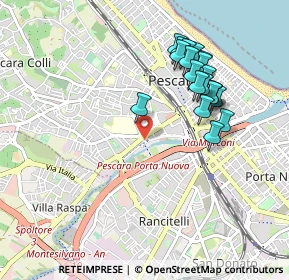 Mappa Piazza Luigi Pierangeli, 65124 Pescara PE, Italia (0.96)