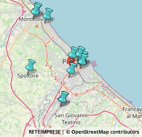 Mappa Piazza Luigi Pierangeli, 65124 Pescara PE, Italia (3.37917)