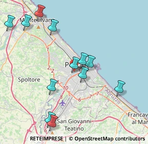 Mappa Piazza Luigi Pierangeli, 65124 Pescara PE, Italia (4.5225)