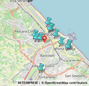 Mappa Piazza Luigi Pierangeli, 65124 Pescara PE, Italia (1.81846)