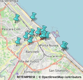 Mappa Piazza Unione, 65127 Pescara PE, Italia (1.39846)