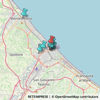 Mappa Largo dei Frentani, 65127 Pescara PE, Italia (1.28091)