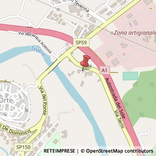 Mappa Vocabolo Annunziata, 5, 01028 Orte, Viterbo (Lazio)