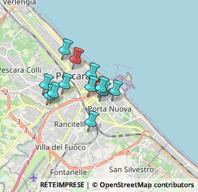 Mappa Via vestea, 65126 Pescara PE, Italia (1.27333)