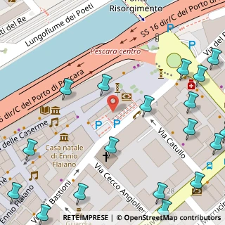 Mappa Corso Gabriele Manthone, 65100 Pescara PE, Italia (0.115)