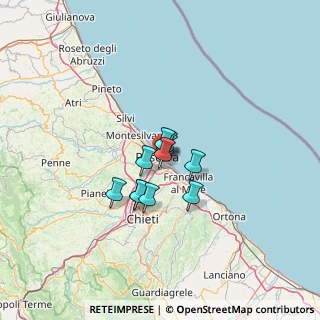 Mappa L.go dei Frentani, 65100 Pescara PE, Italia (7.77273)