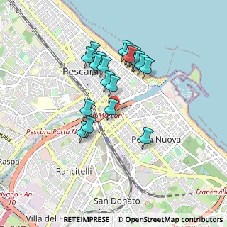 Mappa Corso Gabriele Manthone, 65100 Pescara PE, Italia (0.811)