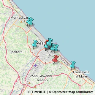 Mappa L.go dei Frentani, 65100 Pescara PE, Italia (2.55)