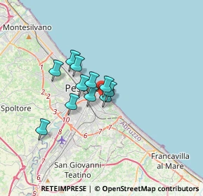 Mappa Via Mocenigo, 65126 Pescara PE, Italia (2.28727)