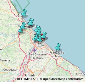 Mappa Via Mocenigo, 65126 Pescara PE, Italia (5.41)