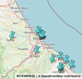 Mappa Via Mocenigo, 65126 Pescara PE, Italia (16.99143)