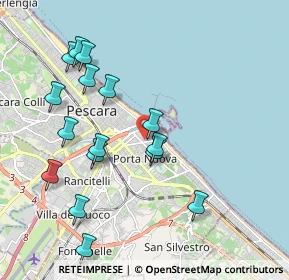 Mappa Via Mocenigo, 65126 Pescara PE, Italia (2.18)