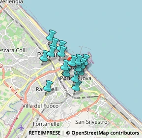 Mappa Via Vasco de Gama, 65126 Pescara PE, Italia (0.99706)