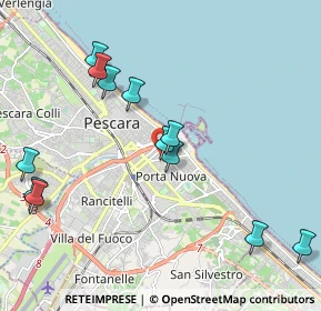 Mappa Via Vasco de Gama, 65126 Pescara PE, Italia (2.33)