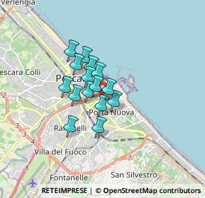 Mappa Via Don Pasquale Brandano, 65126 Pescara PE, Italia (1.112)