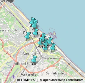 Mappa Via Don Pasquale Brandano, 65126 Pescara PE, Italia (1.16714)