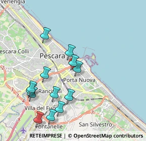 Mappa Via Don Pasquale Brandano, 65126 Pescara PE, Italia (2.14846)